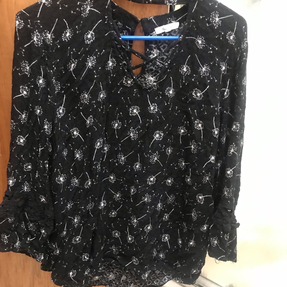 Maurices Black Blouse